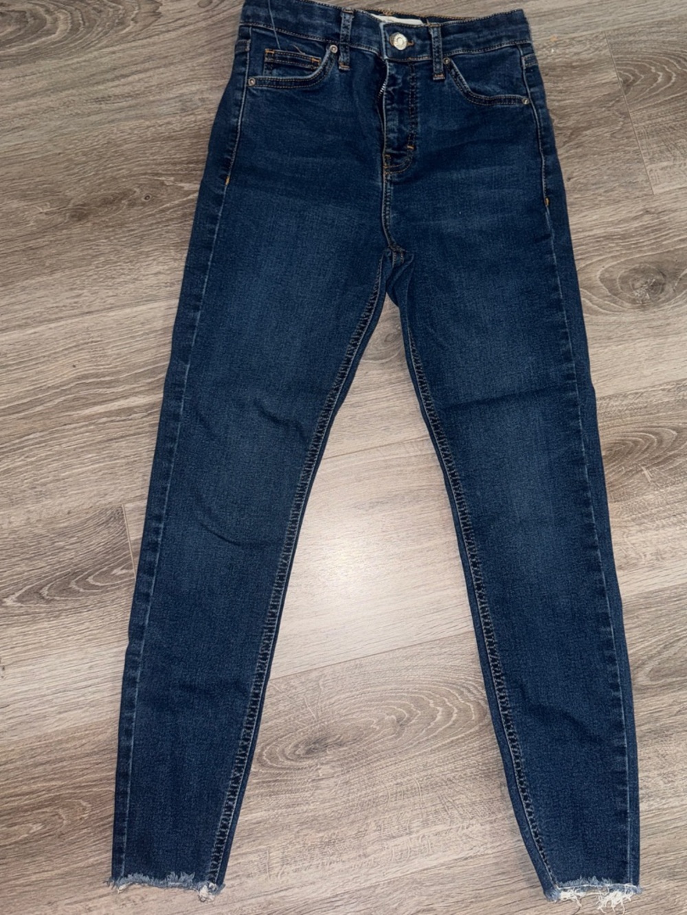Topshop PETITE Indigo Skinny Jeans